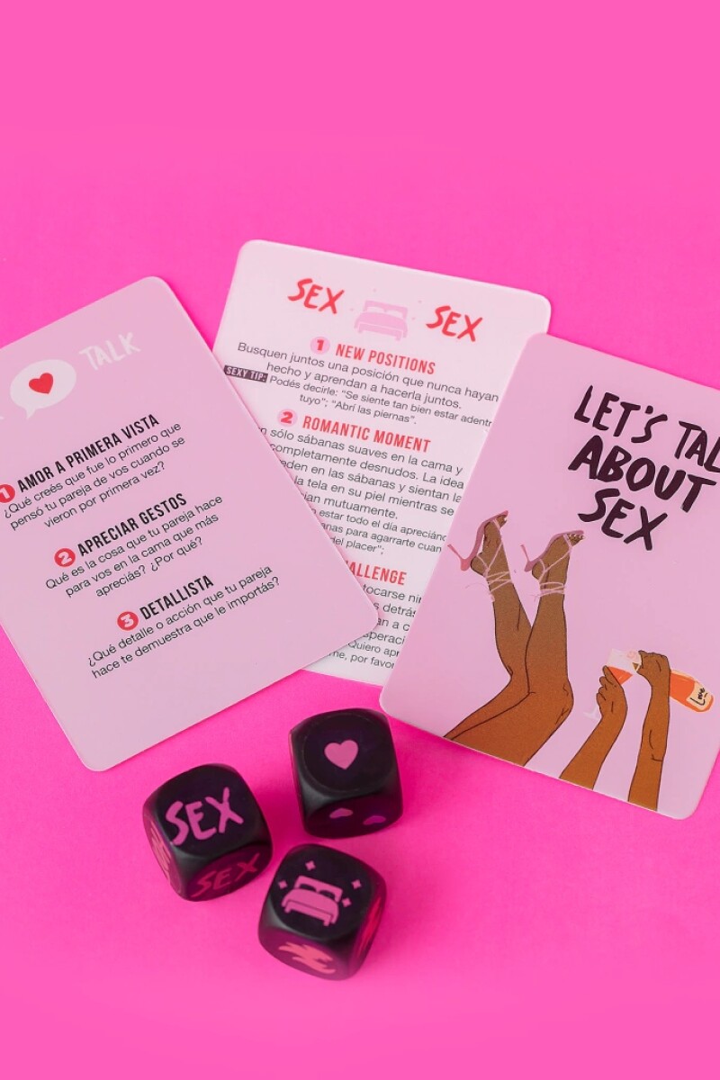 Let`s Fuck Juego de Cartas + Dados