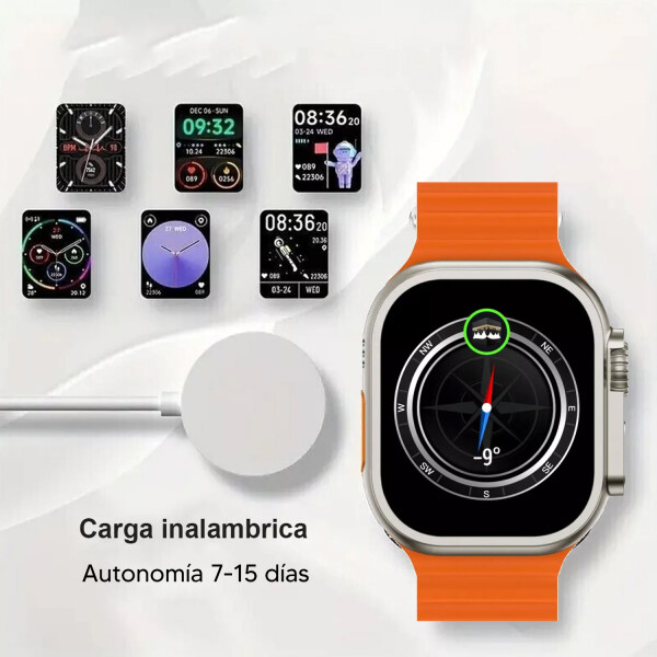 Smartwatch Ultra Vidvie Sw1606 1.96" NARANJA