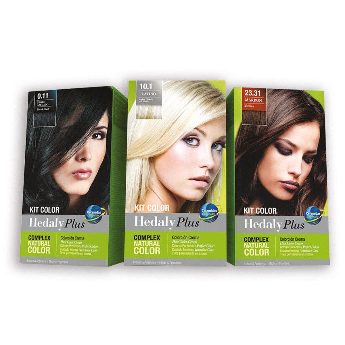 TINTA COLORACION KIT HEDALY PLUS Nº 7.4 RUBIO TABACO 