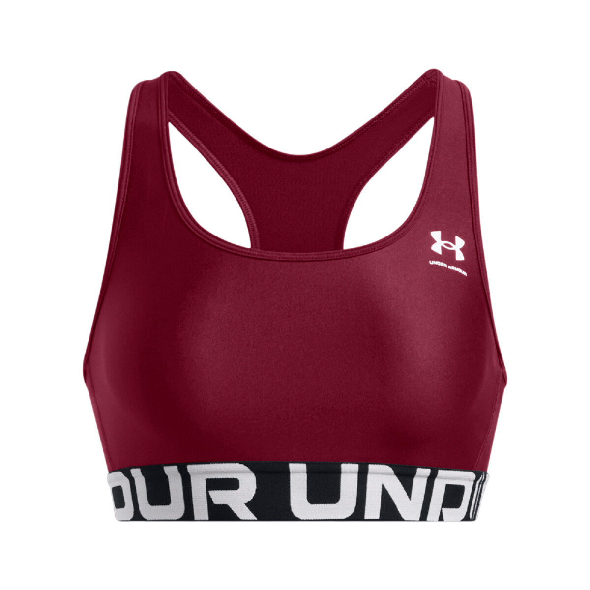 UA HG Mid Branded-RED - RED-625 