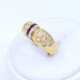 Anillo En Oro 18K, Brillantes Y Rubies Legitimos Anillo En Oro 18K, Brillantes Y Rubies Legitimos
