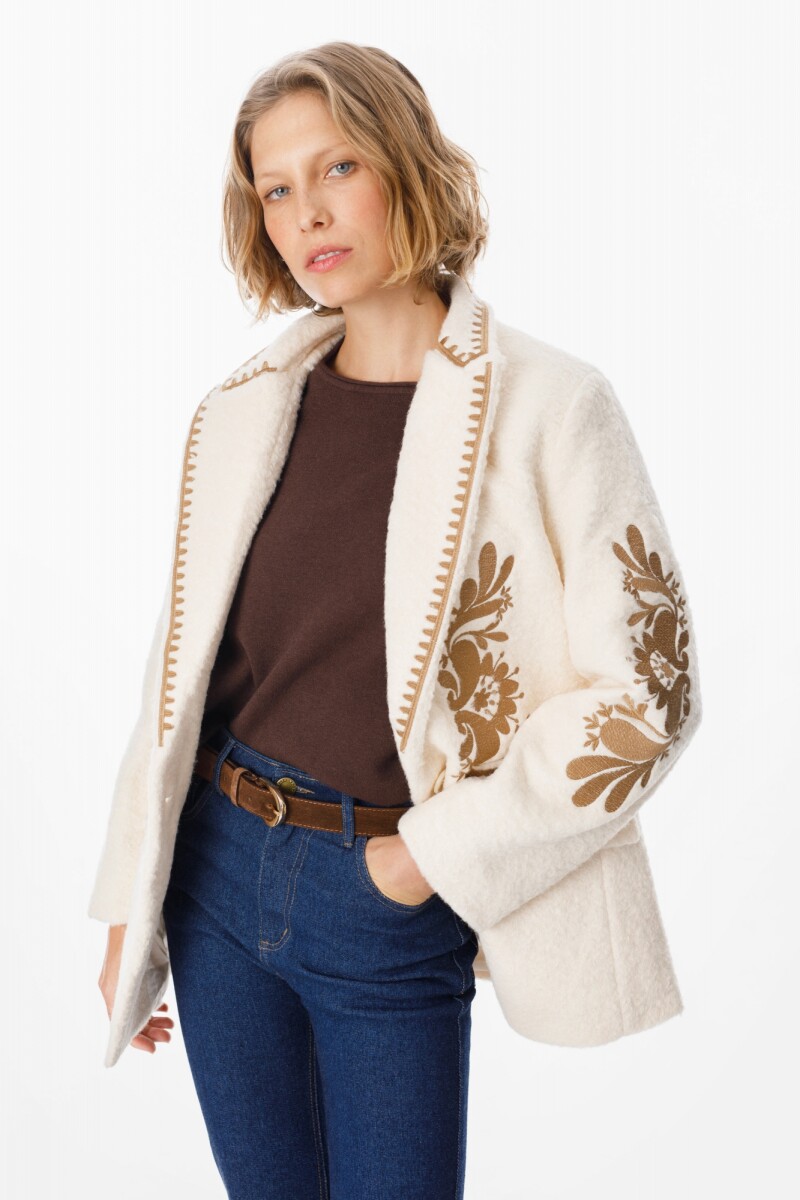 Blazer Fiori - Crudo 