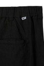 FOSTER PLEATED LINEN PANT Negro