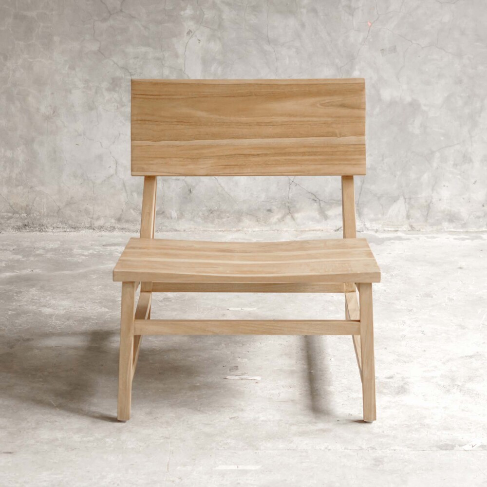 BUTACA MADERA NATURAL-BEIGE CITRUS NATURAL