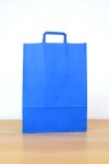 Bolsa lisa acuario 30x12x41 cm AZUL