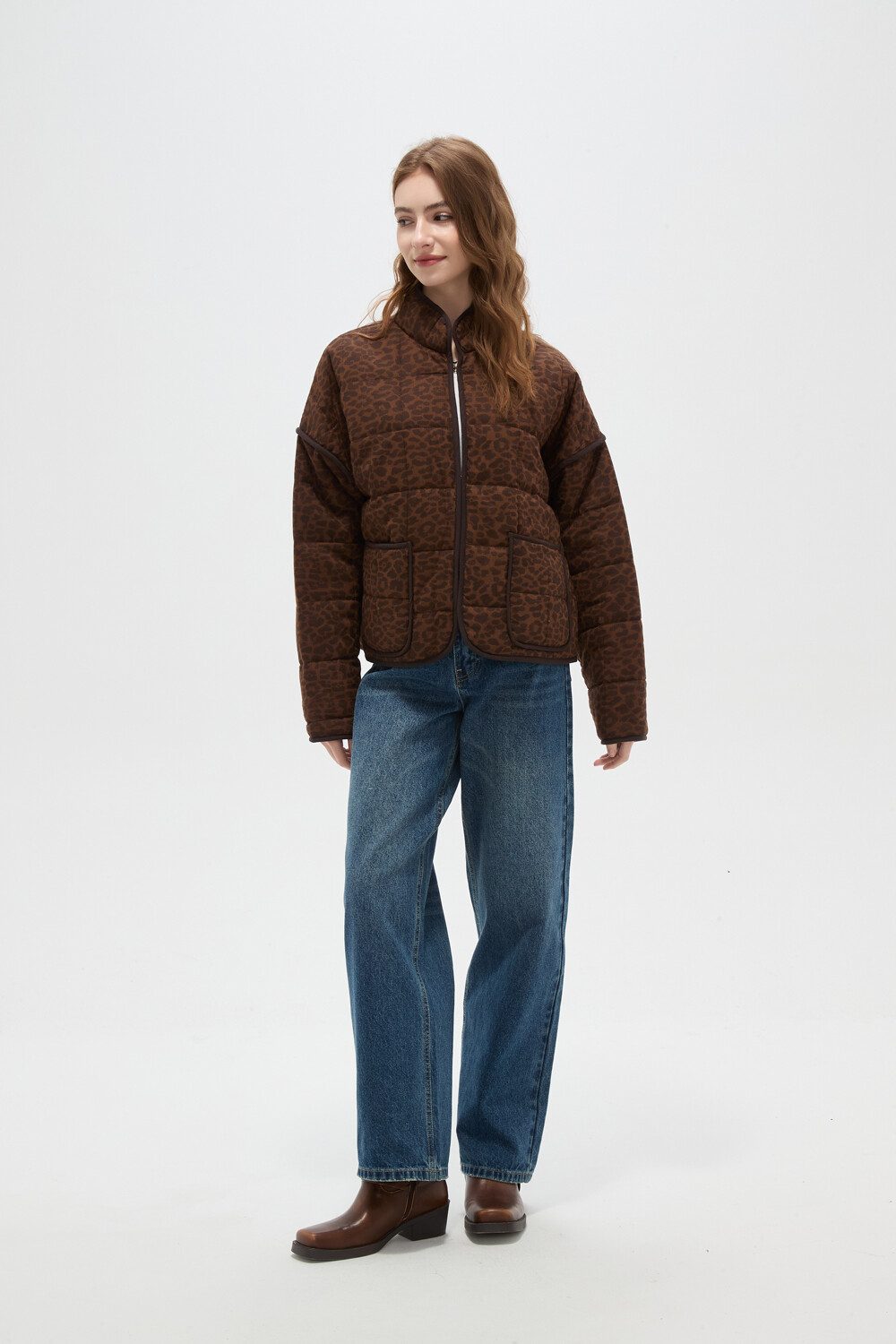 Campera Laxa Estampado 1