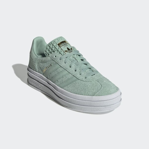 Championes Adidas Gazelle Bold Verde