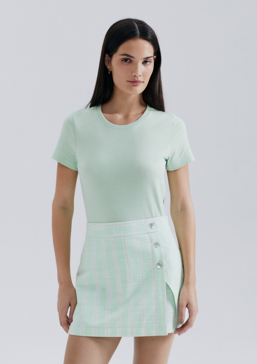 BLUSA MM FEM - VERDE CLARO 