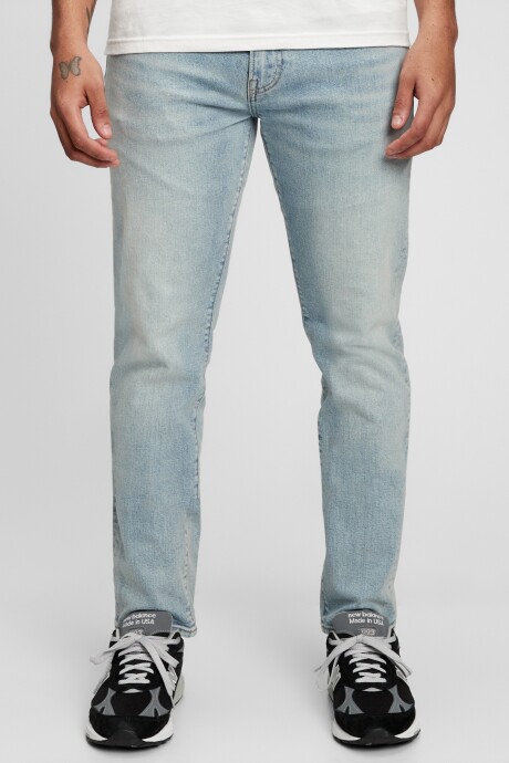 Jean Slim Hombre Light Wash