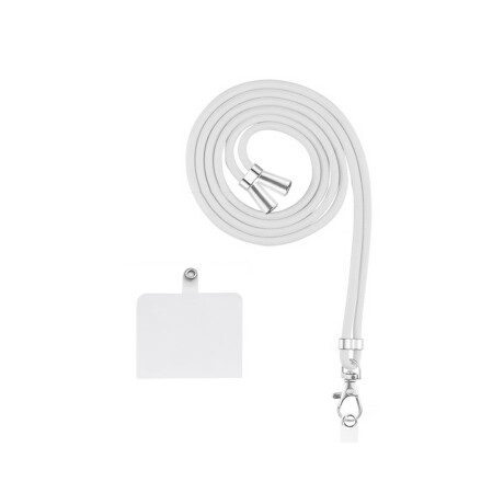 Cordón Para Colgar El Celular Blanco