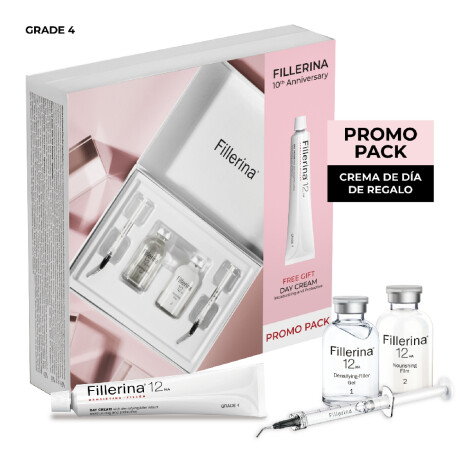 Tratamiento Fillerina 12HA Grado 4 30ml + Crema Facial 50ml 2 Unidades Tratamiento Fillerina 12HA Grado 4 30ml + Crema Facial 50ml 2 Unidades