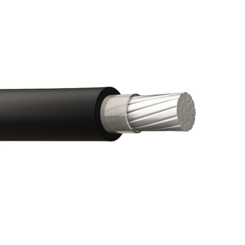 Cable de aluminio XLPE negro 50mm² - Funsa N12205