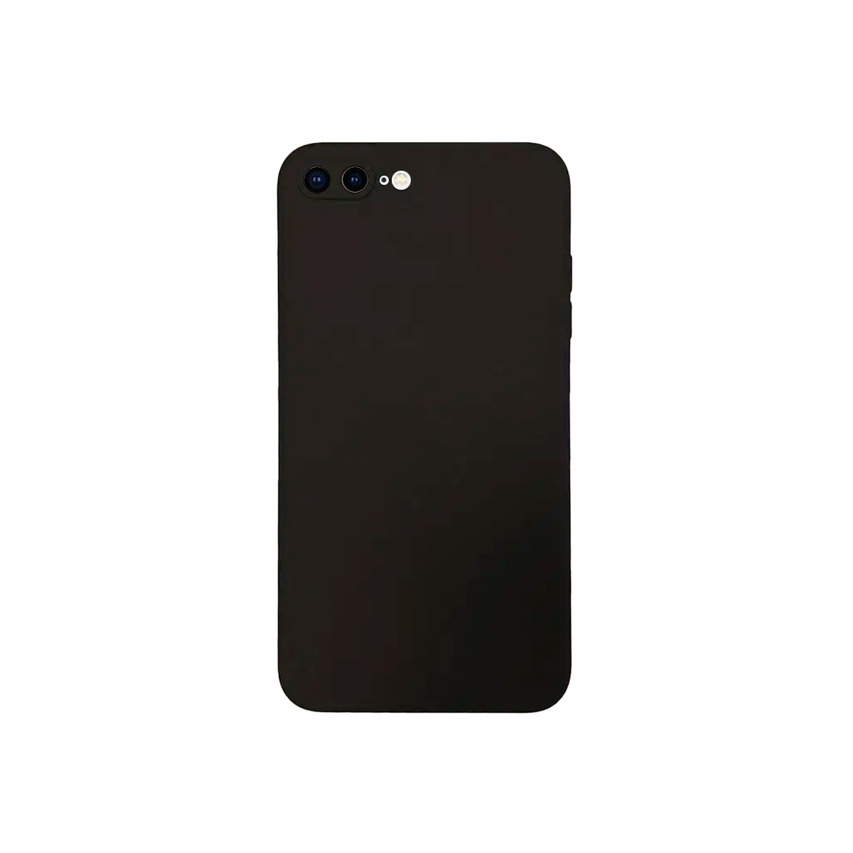 Protector iPhone 7/8 Plus engomado color negro 