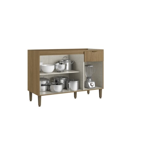 BAJO MESADA 120cm 3 PUERTAS 1 CAJON MAGNOLIA NTL BAJO MESADA 120cm 3 PUERTAS 1 CAJON MAGNOLIA NTL