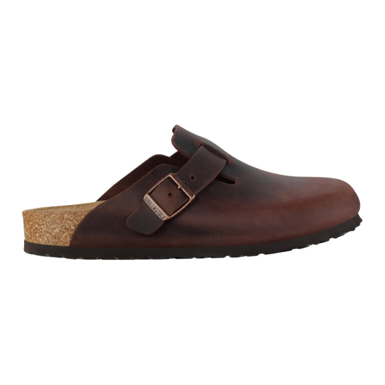 Zueco Boston Oiled Leather - Regular Marron