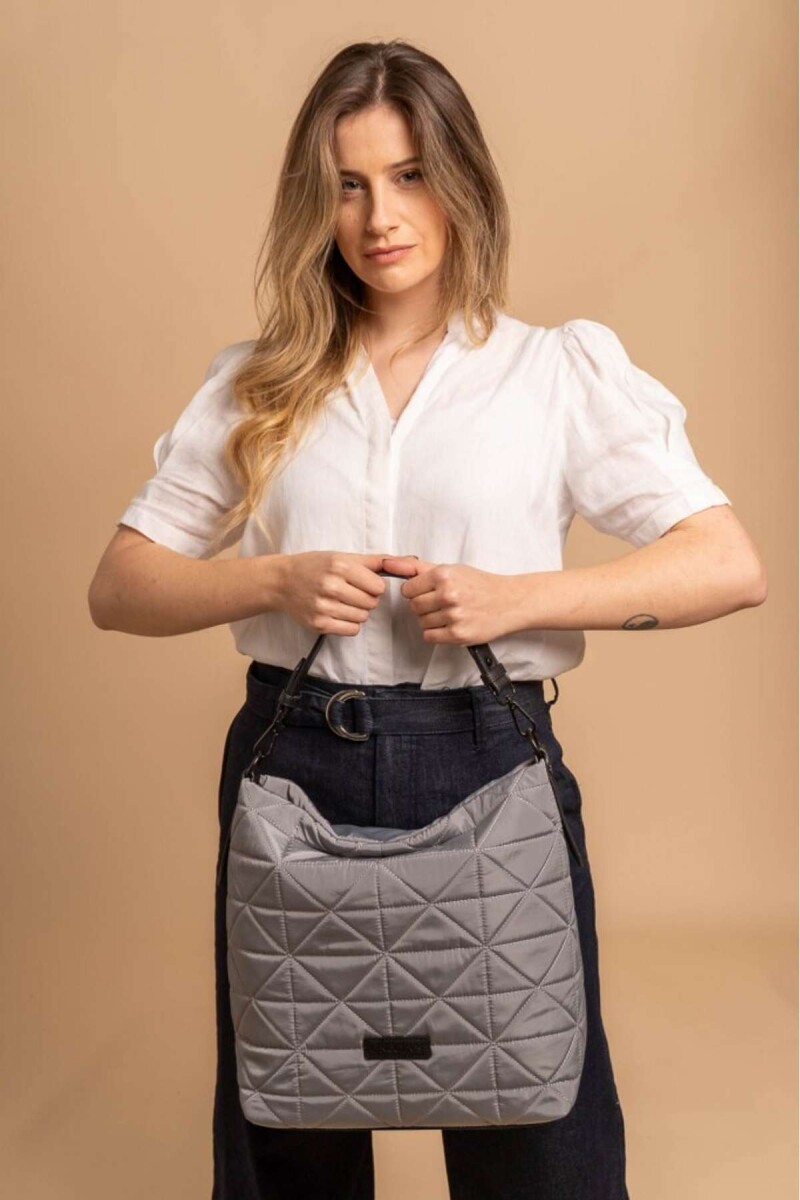 Cartera Zinnia - Gris Acero 