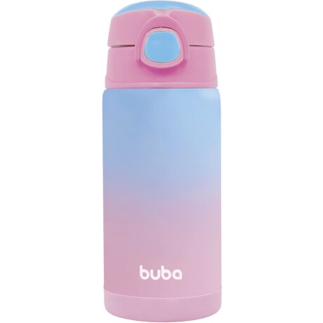 Vaso con sorbito termico rosa degrade