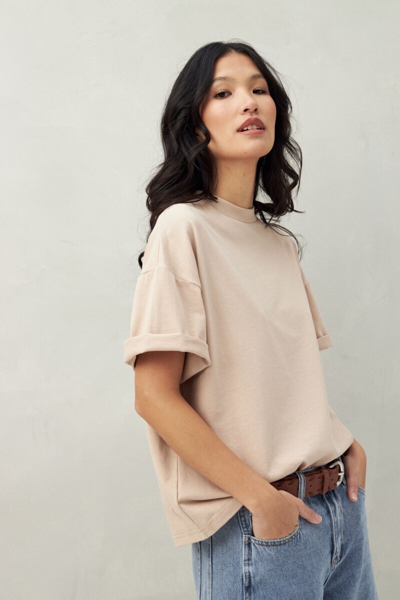 REMERA ZERICA Beige