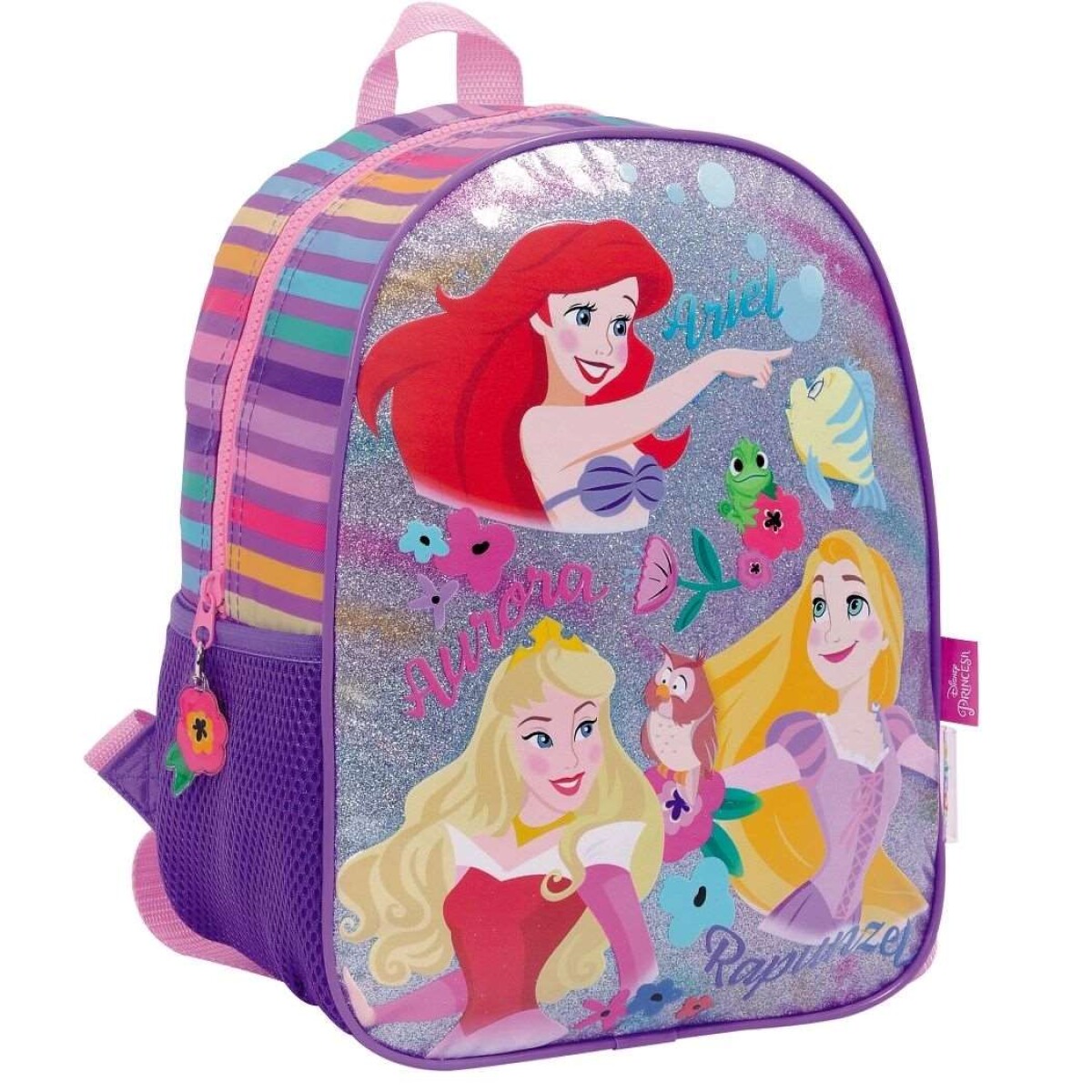 Mochila Básica Disney Princesas We are Princess Line 30cm - VIOLETA 