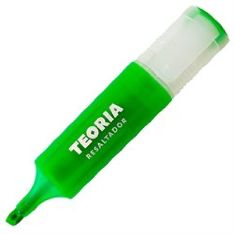 Resaltador Grueso Teoría+ Verde #Resaltador Grueso Teoría Verde