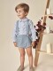 Camisa De Rayas Gris