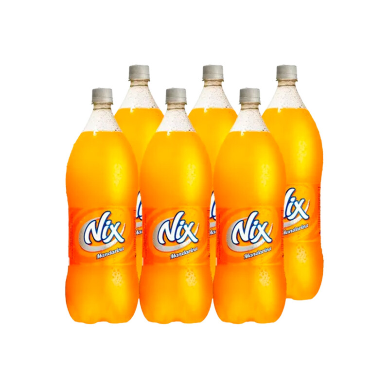 FUNDA NIX 2.5LT MANDARINA X 6 UN Funda Nix 2.5lt Mandarina X 6 Un
