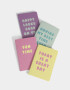 Anotadores Cuadernos y Memos Estampados Set De Cuadernos - Combinacion Multicolor