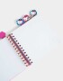 Anotadores Cuadernos y Memos Cuaderno Cuadrado Hello Kitty Kawaii - Combinacion Multicolor
