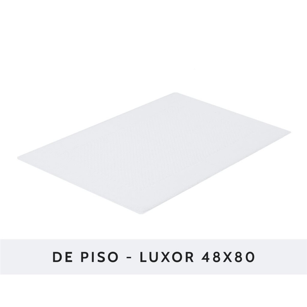 TOALLA P/PIES LUXOR BUDDEMEYER - 1100 G/M2 BLANCO - 