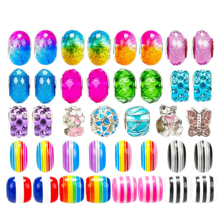 Set De Pulseras Y Colgantes En Metal 13pcs Set De Pulseras Y Colgantes En Metal 13pcs