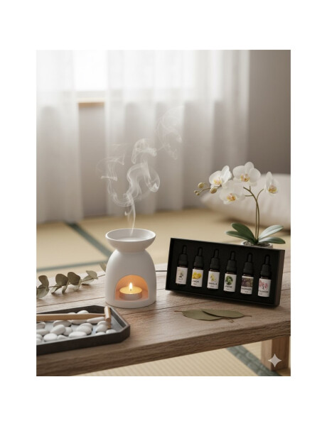 SET 6 ACEITES AROMATICOS 10ML SURTIDO SET 6 ACEITES AROMATICOS 10ML SURTIDO