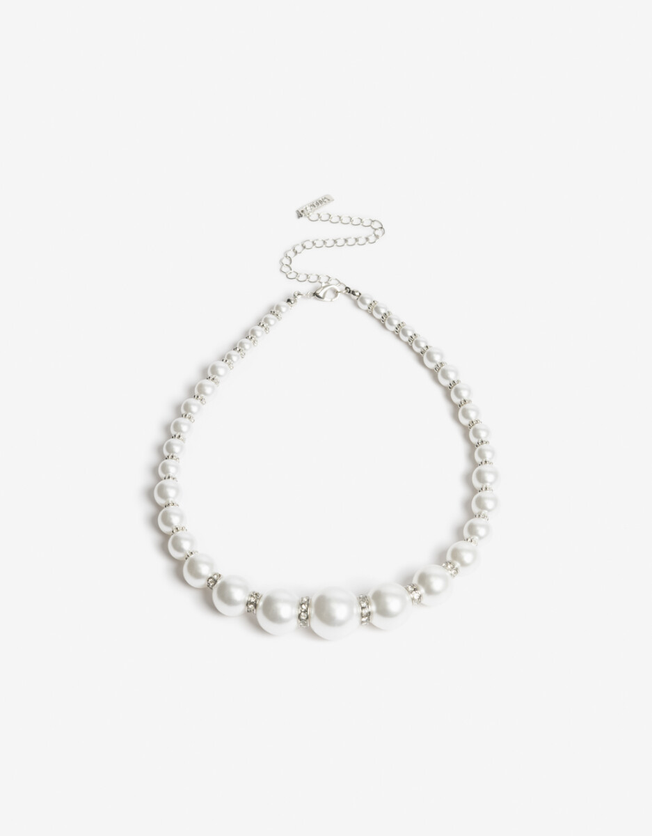 Collar Corto De Perlas 