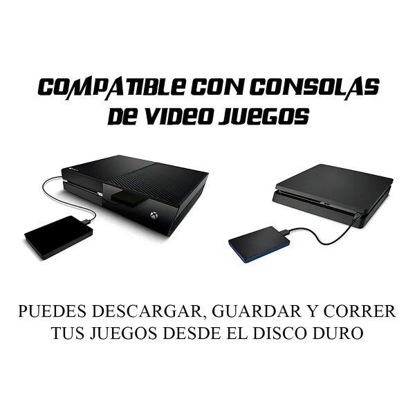 Disco Duro Externo Hv300 2tb Usb 3.2 HDD EXTERNO ADATA AHV300 2TB NEGRO
