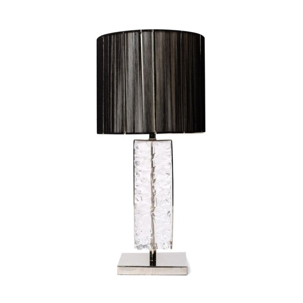 Lámpara Block pie acrílico y base metal-LAA11 Lámpara Block pie acrílico y base metal LAA11