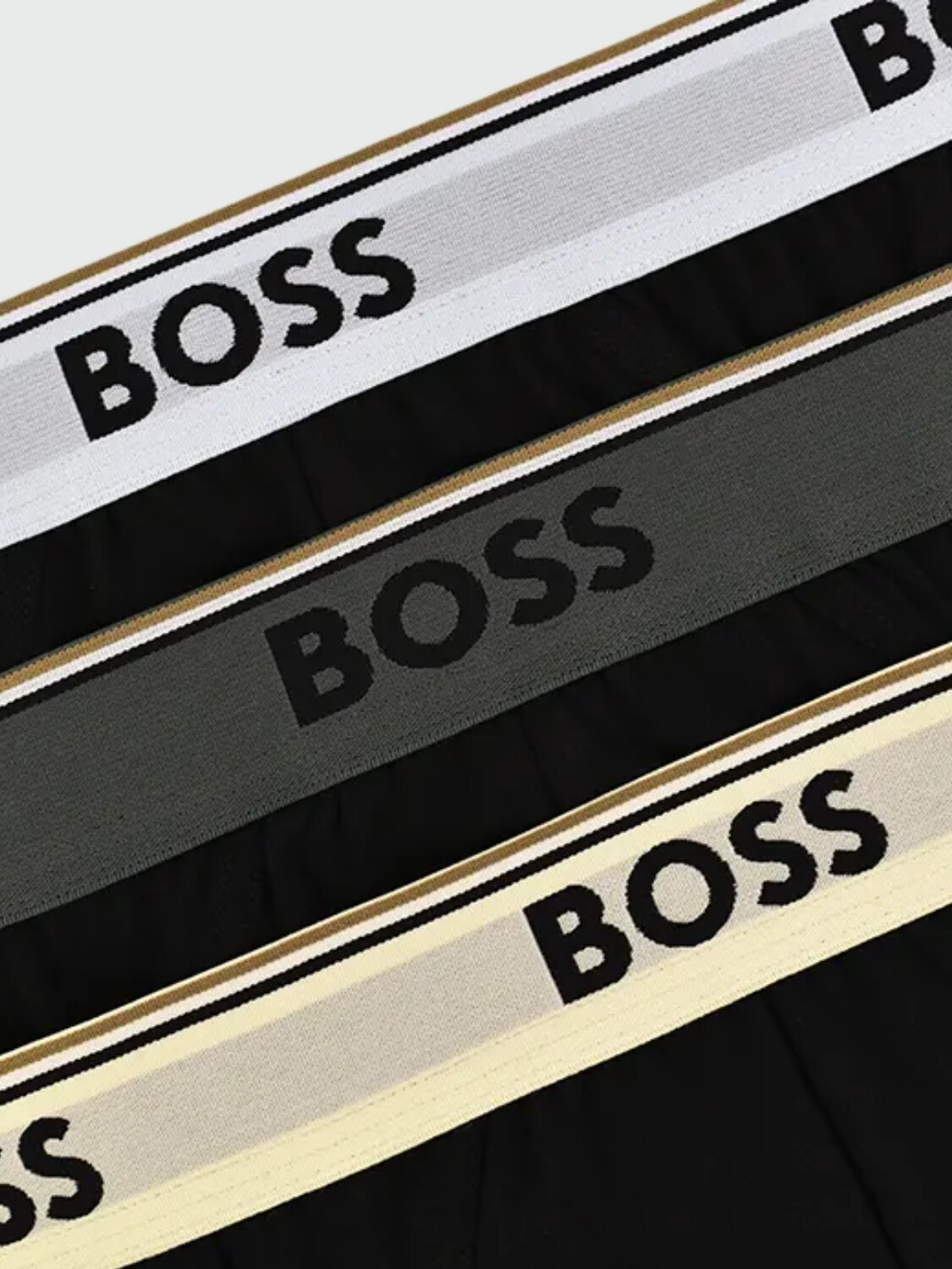 BOSS - Pack 3 Calzoncillos con Logo 963