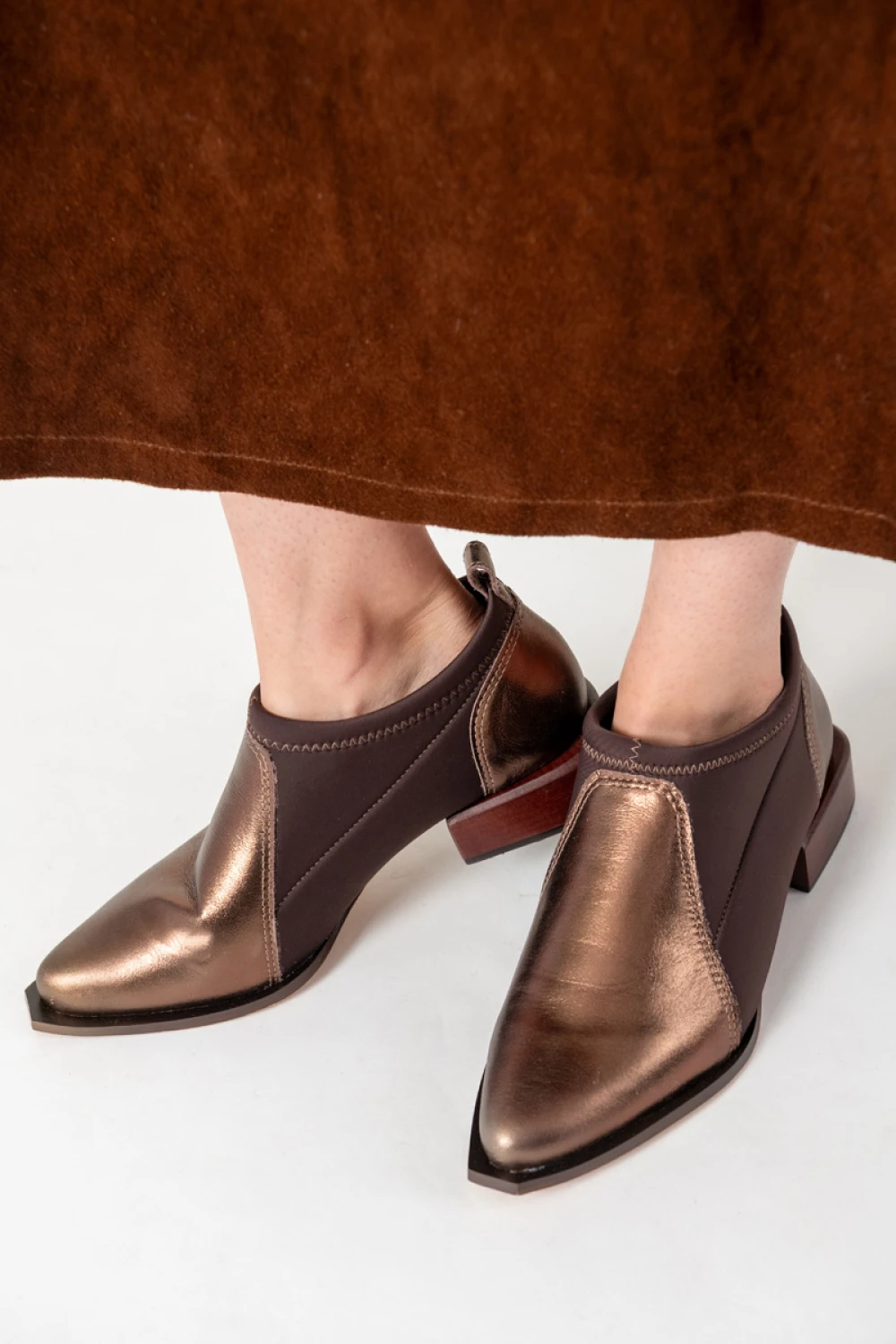 Botin Twist bronce 36