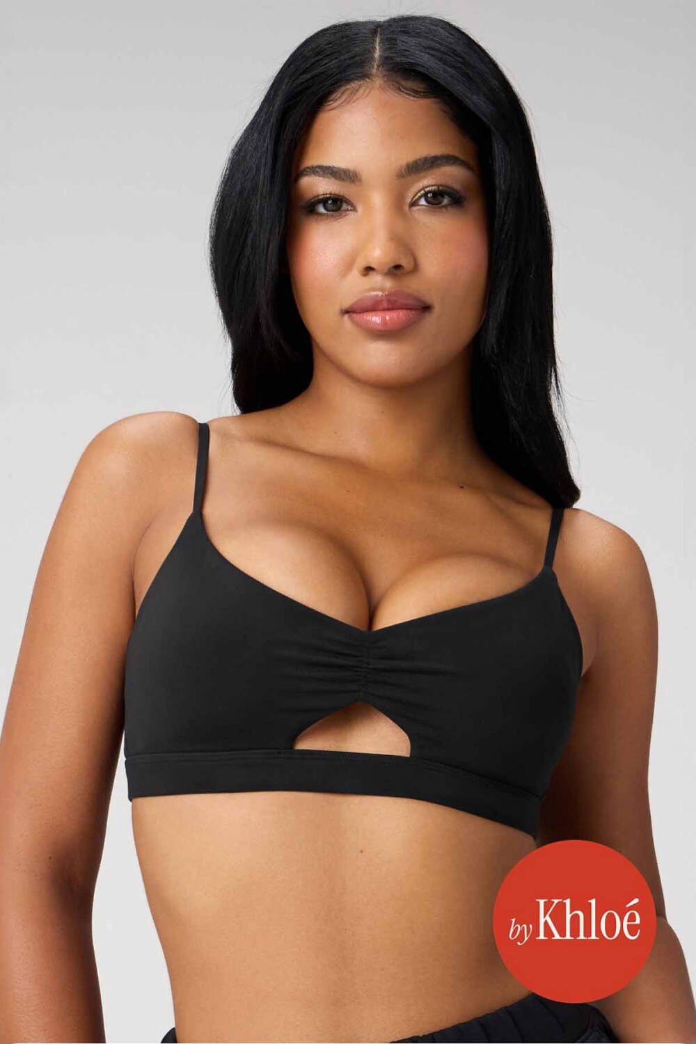 Bra Deportivo PureLuxe Keyhole Low Impact Mujer Black