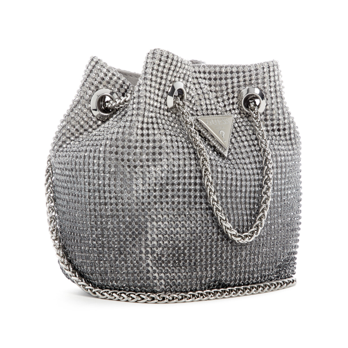 Cartera Guess Zalina Plata Oy935075-Sil 