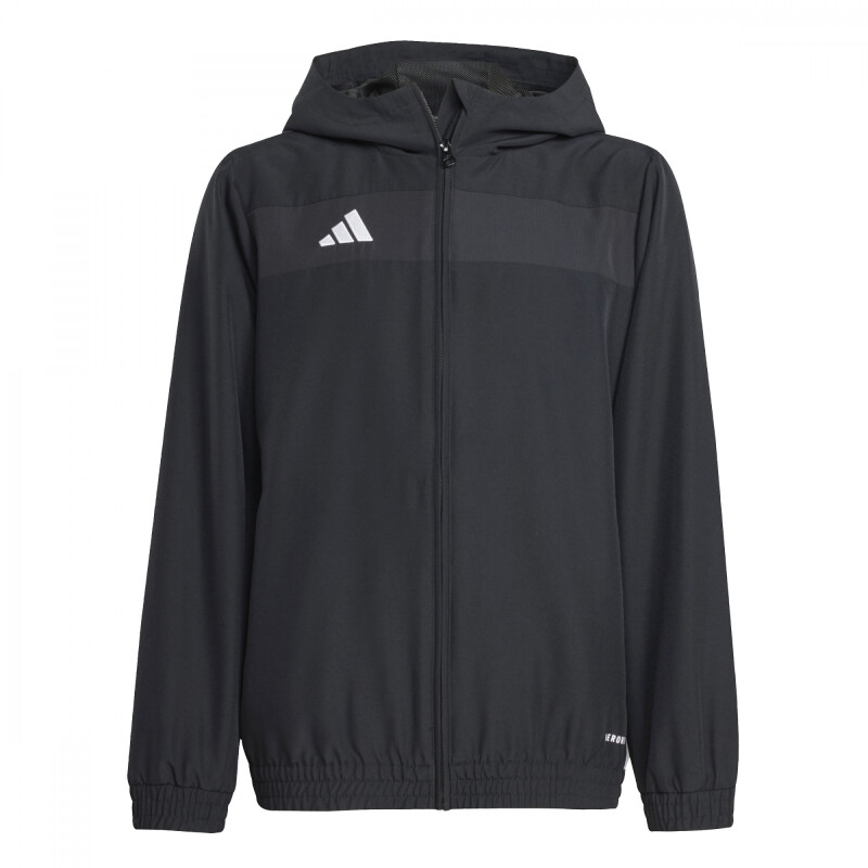 Campera ADIDAS TIRO ES W HOODY de - JD0629 Negro-blanco