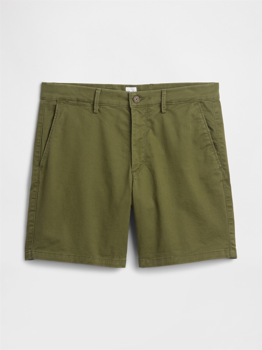 Short Essential Easy 7Inch Hombre - Army Jacket Green 