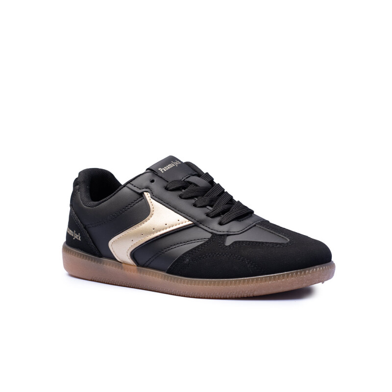 Calzado deportivo Panama Jack dama BLACK/GOLD