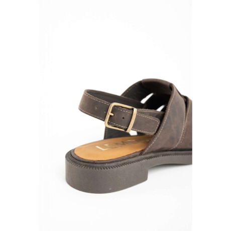 Cangrejera Cuero Chocolate