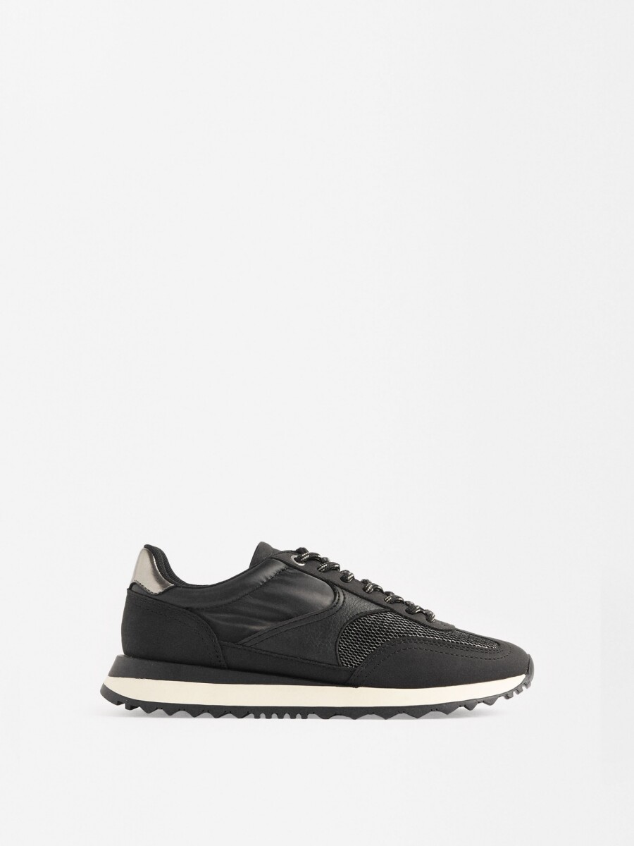Zapatillas Running Rejilla negro