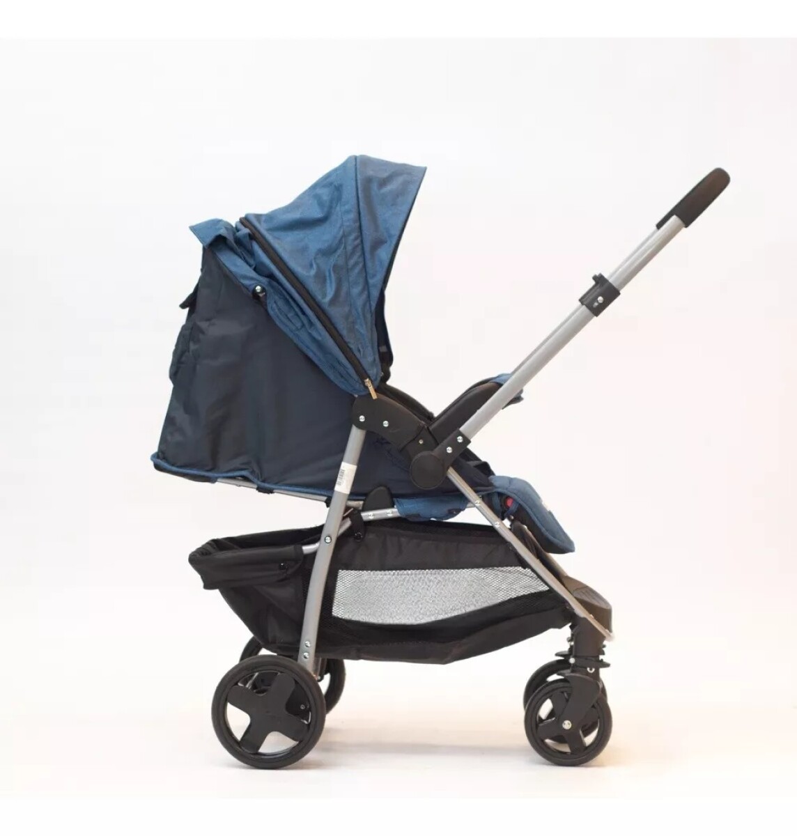 Cochecito de Paseo con Manillar Rebatible AERIS - Azul 