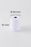 Rollo Pos Termico liso 57mm x 40 m - BLANCO Rollo Pos Termico liso 57mm x 40 m - BLANCO