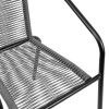 Silla de Rattan New Negro