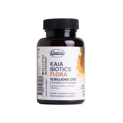 Flora Probioticos x30 capsulas Kaia Biotics Flora Probioticos X30 Cap Kaia