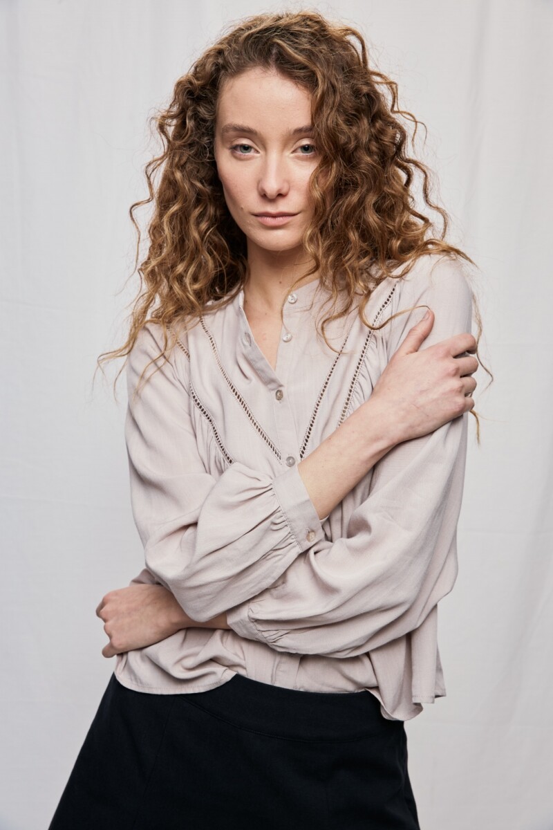 CAMISA MACA Beige