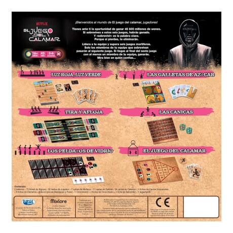 Juego De Mesa Blue Matter Games El Juego Del Calamar +18 001
