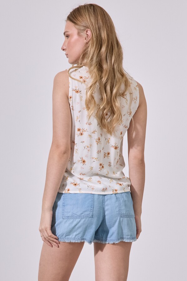 Blusa Flores CRUDO/MULTI